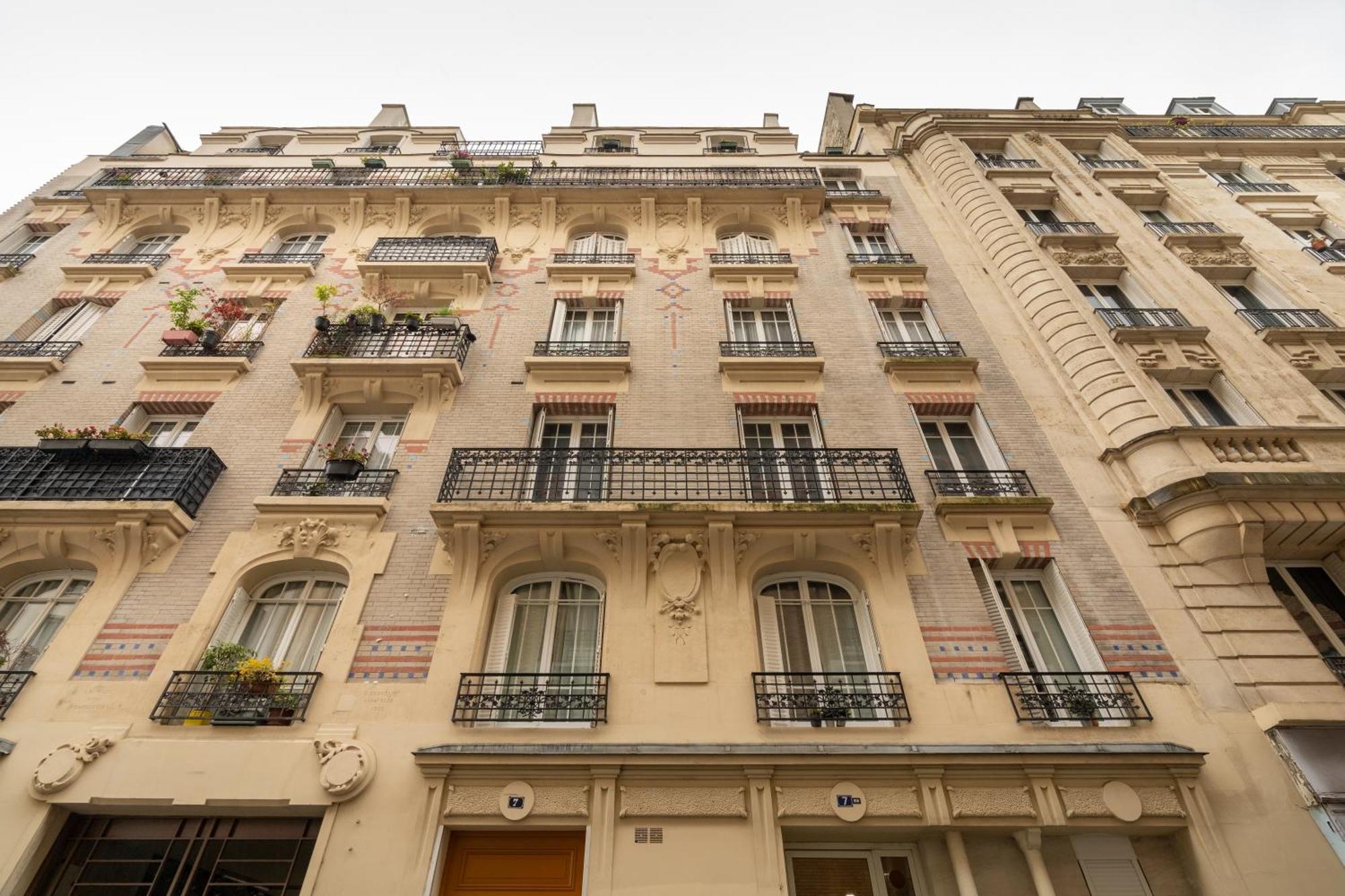 Chic 1Bd Apartment With Balcony Picpus Paris Eksteriør billede