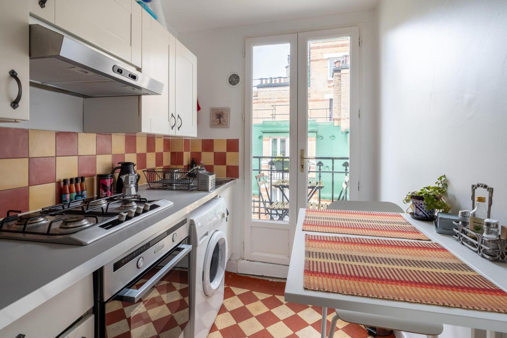 Chic 1Bd Apartment With Balcony Picpus Paris Eksteriør billede